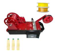 Filament Maker, 3D Printer Extruders, Desktop Recycled PET Filament Extruders with Digital Display, 3D Printed Bottle Recycler, Recycled PET Bottle Recycling, for Home, DIY Maker(Red)