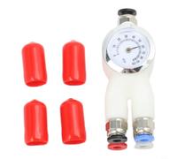 Filament Pipe Expansion Port 4-in-1 PTFE Adapter for Bambu Lab 3D Printer P1P P1S X1C A1 for Mini, ABS Plastic Connector with 5 Suction Points for Smooth Filament Transport White