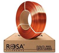 Filament PLA Rosa 3D 1,75 mm 1000g silk copper, refill