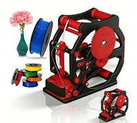 Filament Respooler and Rewinder, Electric 3D Printer Spool Winder with Smart Sensor, Auto Start Stop for 1kg Spools, Neat Wrapping Without Tangling, for PLA PETG ABS TPU