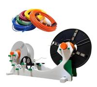 Filament Respooler with Smart Start and Stop, for Neat Winding and Tangling Reduction, for 3D Printing Materials