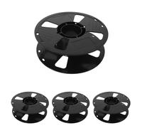 Filament Spool Holder Stand 4pcs 1kg Plastic for Desktop 3D Printers | ABS Construction, Stable Textured Support, Quick Reel Changes, Dust Protection, Suitable for Pla Reels, Hobbyists and Makers