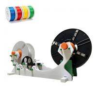Filament Spool Winder, Industrial Respooler with Positioning Fixture, Uniform 1kg Reel Without Tangling for 3D Printing, Welding, Textile