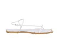 Filament Squared Flat Flip Flops - female - STUDIO AMELIA - Flat Sandals - White - 7 UK - Shoes 7 UK