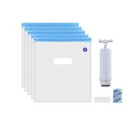 Filament Storage Bag, Vacuum Sealing System Kit, Moisture Duration PLA Coil Protection, Portable Clip Lock Design, Hand Pump for Dry Storage, Safe Filament Handling and Dust Prevention