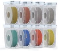 Filament Storage Box - 6-Piece Set of Sealed Protective Containers for 3D Printing Filament, Portable Storage Boxes with Desiccant, Waterproof and Dustproof, 4.0 Liters (22x20x7.6 cm) (8pcs)