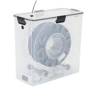 Filament Storage Box, Filament Dryer Box Clear Dustproof Moisture Resistant Sealed Plastic 3D Printer Dry Storage for Home