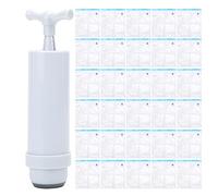 Shanrya Filament Vacuum Sealing Bags, Plastic Keep Filament Dry, Safekeeping Bags with Air Pump Extractor for 3D Printer, Studio, Factory