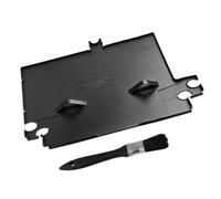 Filament Waste Mat for P2S 3D Printers with Integrated Grip Tabs | Raised Border for Keeping Loose Filament Together, Integrated Grip Tabs for Emptying and Returning the Mat