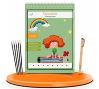 Filapen Magic Exercise Book Fine Motor Skills I Reusable Exercise Book for Preschool Children I Learn to Write Preschool I Ideal for School I Learn Writing Lines