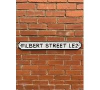 FILBERT STREET LE2 Leicester Vintage Style Road Street football Sign SOLID METAL