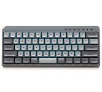 Filco Majestouch MINILA-R Convertible CHERRY MX Brown Axis, English Layout, 63 Keys, Bluetooth, USB, Wireless Wired Compatible, Supports 4 Multi-Pairing, 2-Color Molded 3 Color Key Caps, Sky Gray