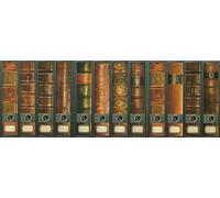 File Art - design stickers for 12 large A4 files - theme "Folio" as collection by a-m-w-shop