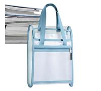 File Bag,Vertical Document Holder - A4 Accordion Folder For Classroom Teacher Student School Home Travel Nursing Office Shelf La