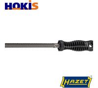 HAZET Square Brake Caliper File (10 x 10 mm, Plastic Handle with Hanging Hole) 4968-6