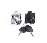 File Cabinet Cam Lock, Furniture Cam Lock 16mm with Keys Keying Options 1pc(16mm Same Key)
