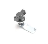 File Cabinet Cam Lock, Safety Lock Pins Zinc Alloy Quarter Turn Cam Lock for Mailbox Cabinet Box with Wing Knob 1 Piece(36mm-h0-zinc)