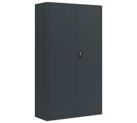 File Cabinet Cupboard Locking Storage Cabinet Filing Cabinet Steel vidaXL