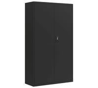 File Cabinet Cupboard Locking Storage Cabinet Filing Cabinet Steel vidaXL