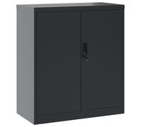 vidaXL File Cabinet Locking Storage Cabinet Filing Cabinet Anthracite Steel