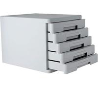 File Cabinet Plastic Storage Drawer Desktop Organizer Hanging Cabinet Office Desktop Cabinet (White)