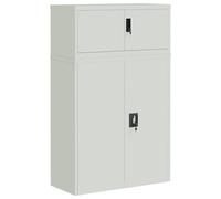 File Cabinet Storage Cabinet Office Filing Cabinet Storage Unit Steel vidaXL