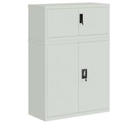 File Cabinet Storage Cabinet Office Filing Cabinet Storage Unit Steel vidaXL