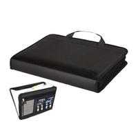 - File | Document with Carry Handle, Dustproof File Folder for Storage for Travel, Classroom, Workplace, Home, College and