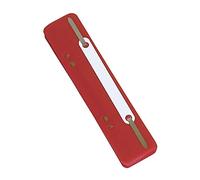 File Fasteners DONAU PP Metal Strip 25pcs Red/Document Archiving/Type-with a Metal Strip/Material-PP/Aluminium/Colour-Red/Capacity (mm)-N.a. / Dimensions (mm)-34x150