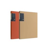 File Folder A4 Folder with Transparent Inserts 60 Page PP Data Book Multi-Layer Contract Document Organizer 2 Pcs