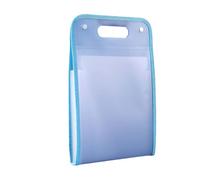 File Folder, Accordion File Organizer 13 Pockets with Labels, Portable Document Receipt Organizer for A4 Files, Expanding Files Folder for Schoolbag School Supplies, Back to School KzW939 (Blue, A)