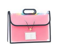 File Folder Handheld Test Paper Organizer 13 Layers Classification Simple Organ Bag A4 Student Colorful Page Organ Folder