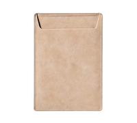File Folder Leather Conference Pad A4 Business Folder with Hidden Pen Insert Multifunctional Clipboard for Office, Schools(Pink)