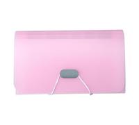 File Folder - PP 178x1106x25mm | A6 Accordion File Organizer 13 Layers | Two-in- Document Box Paper Storage Stationery for Office Business School Travel and Daily Use