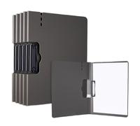 File Folder Set of 5 - Multifunctional Clip Folders with Foldable Writing Pad for Data Storage - Office Supplies for Home and Business Use
