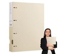 File Folders | 4-Hole Project Organizer Document Folder, Refillable Binder Project Folders Envelope Folder A4 Folder For, Durable Paper Folders, Office Supplies