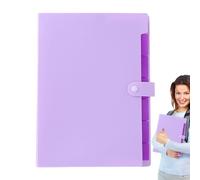 File Folders - A4 Size Portable Multifunction Paper Organizer with 7 Expanding Pockets and Colour Label Tabs Design | Document Storage Folder for School Home Business Bills Receipts Office Files