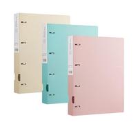 File Folders - Document Binder Organizer | 4-Hole Clamp Folderse with Refillable Project Functions, Envelope Folders with School Paper Use, A4 Binder Folder, Office Study Folder