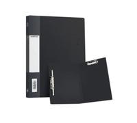 File Folders Foldable Clipboard Folder A4 with Metal Clip 360° Foldable Binder Clipboards Folders(Nero)