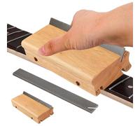 File for Beveling Frets, File for Guitar Keys Corners 3/23/35 Degrees | Luthier Tool, Sanding Accessories Rounding Shaping for Electric Bass Mandolin Banjo