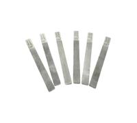 File for Crowning Frets - 6-Piece Tool for Leveling the Edges | File for Guitar Fret Ends - For Bass Repair on Fretboards and String Instruments for Music Students and Musicians