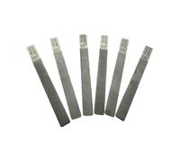 File for Crowning Frets, 6-Piece Tool for Leveling the Edges, File for Straightening the Fret Ends, for Edges, Ends, String Instruments, Musicians, Fingerboard, Bass, Strings,