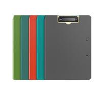 File Jacket 5 Pcs Multicolored Foldable Cover Clipboard Folder Sturdy Double Clip Contract File Organizer Binder Expanding File Folder