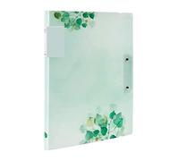 File Organiser 3PC A4 Folder Portable Pad Office Metting File Pocket School Splint Document Supply Office Documents(D)