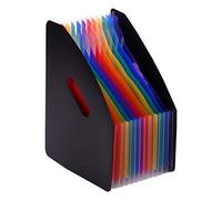 File Organiser, Document Organiser Vertical with 12 Pockets Concertina File Expanding A4 for School Office Home Businesses (Multicolor #14)