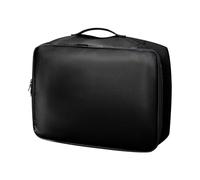 File Organizer Bag, Fireproof Document Holder, Waterproof Foldable Document Storage Case for A4 Files, Certificates, Legal Documents, Cash, Passports, 14.57x11.42x3.94 Inches