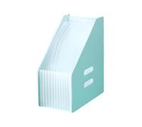 File Organizer - Document Organizer 13 Pockets | Expanding Accordion Folder For Paperwork, A4 With Lid And Coloured Labels, Rainbow Document Box For The