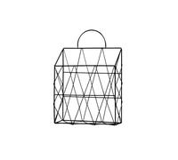 File Organizer Wall Mount Decorative Organizer Vertical Wire Shelf Display Holder Stylish Space Saving File Storage A