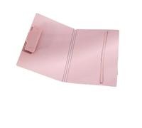 File Organizer with Elastic Band 1pc Waterproof PP A5 Clipboard Folder