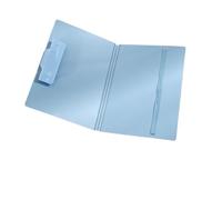 File Organizer with Elastic Band 1pc Waterproof PP A5 Clipboard Folder